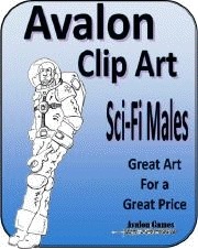 Avalon Clip Art: Sci-Fi Males PDF
