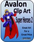 Avalon Clip Art: Super Heroes 2 PDF