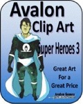 Avalon Clip Art: Super Heroes 3 PDF