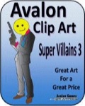 Avalon Clip Art: Super Villains 3 PDF