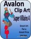 Avalon Clip Art: Super Villains #4 PDF