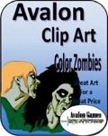 Avalon Clip Art: Color Zombies PDF