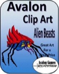 Avalon Clip Art: Alien Beasts PDF