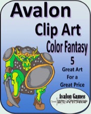 Avalon Clip Art: Color Fantasy 5 PDF