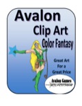 Avalon Clip Art: Color Fantasy #9 PDF