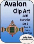 Avalon Clip Art: Starships 6 PDF