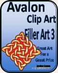 Avalon Clip Art, Filler Art 3 PDF