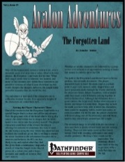 Avalon Adventures—Vol 2, Issue #9: The Forgotten Land (PFRPG) PDF