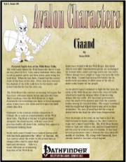 Avalon Characters Vol 1, Issue #8: Ciaand (PFRPG) PDF