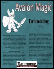 Avalon Magic—Vol 1, Issue #3: Fortunetelling (PFRPG) PDF