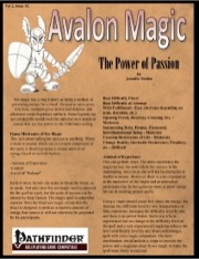 Avalon Magic—Vol 2, Issue #2: The Power of Passion (PFRPG) PDF