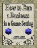 How to Run a Business in Your Game Setting PDF
