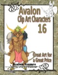 Avalon Clip Art Characters #16: Minotaur PDF