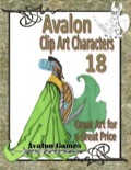 Avalon Clip Art Characters #18: Elf 2 PDF