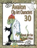 Avalon Clip Art Characters #30: Alien 4 PDF