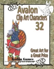 Avalon Clip Art Characters #32: Goblin 5 PDF