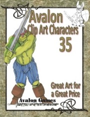 Avalon Clip Art Characters #35: Orc 1 PDF