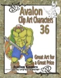 Avalon Clip Art Characters #36: Orc 2 PDF