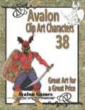 Avalon Clip Art Characters #38: Death Knight PDF