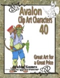 Avalon Clip Art Characters #40: Goblin 6 PDF