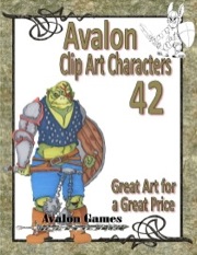 Avalon Clip Art Characters #42: Orc 3 PDF