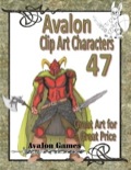 Avalon Clip Art Characters #47: Dark Warrior 2 PDF