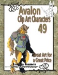 Avalon Clip Art Characters #49: Alien 10 PDF