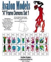 Avalon Models—A Frame: Demons PDF