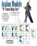 Avalon Models—A Frame: Ninjas Set 1 PDF