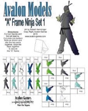 Avalon Models—A Frame: Ninjas Set 1 PDF