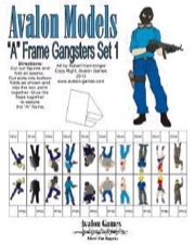 Avalon Models—A Frame: Gangsters, Set #1 PDF