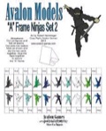 Avalon Models—A Frame: Ninja, Set #2 PDF