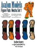 Avalon Models—Figure Flats: Mecha Set #1 PDF