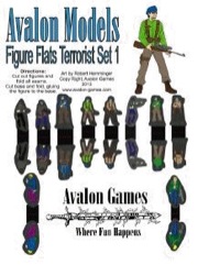 Avalon Models—Figure Flats: Terrorist, Set #1 PDF