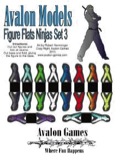 Avalon Models—Figure Flats: Ninjas, Set #3 PDF