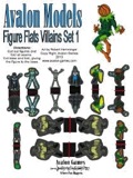 Avalon Models—Figure Flats: Super Villains, Set 1 PDF