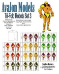 Avalon Models: Tri-Frame: Robots, Set 3 PDF