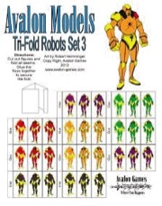 Avalon Models: Tri-Frame: Robots, Set 3 PDF