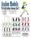 Avalon Models—Tri-Frame: Action Heroes PDF