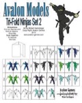 Avalon Models—Tri-Frame: Ninja, Set #2 PDF