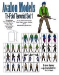 Avalon Models—Tri-Frame: Terrorist, Set #1 PDF