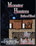 Monster Hunters—Battle Mat: The Alley PDF