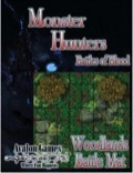 Monster Hunters—Battle Mat: Woods PDF