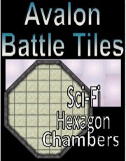 Avalon Battle Tiles, Sci-Fi Hexagon Chamber PDF