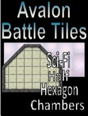 Avalon Battle Tiles, Sci-Fi Half Hexagon Chamber PDF
