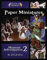 Battle! Studio Paper Minis: Human Adventurers 2 PDF