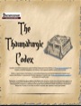 The Thaumaturgic Codex (PFRPG) PDF