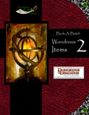 Buck-A-Batch: Wondrous Items 2 (4E) PDF