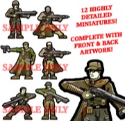 Atomic Highway Sentinels 28mm Paper Miniatures PDF