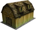 Dutch Barn 28mm/30mm Paper Model PDF